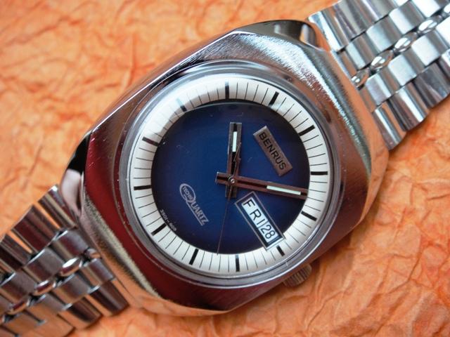 BENRUS H010 TECHNIQUARTZ 1972