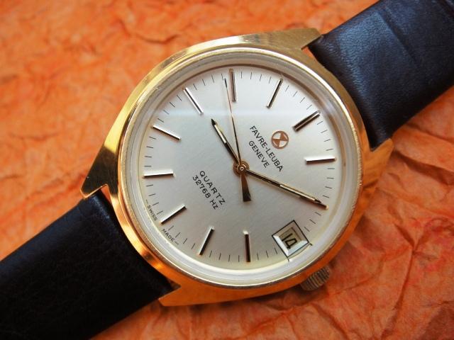 FAVRE LEUBA 32768Hz GP352 MASTER QUARTZ 1972