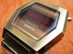 BULOVA QUARTZ HEXAGONAL LED 1976