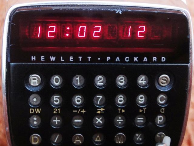 1977 hewlett packard calculator deals watch value